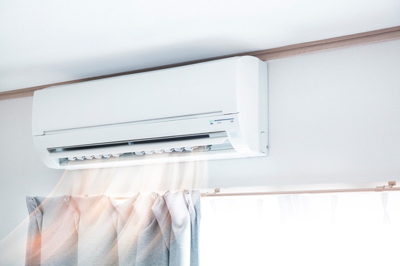 Ductless System in Home